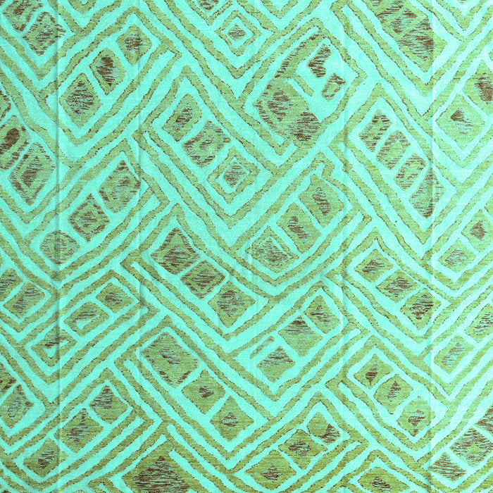 Abstract Turquoise Modern Rug, abs4423turq