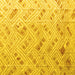 Square Abstract Yellow Modern Rug, abs4423yw