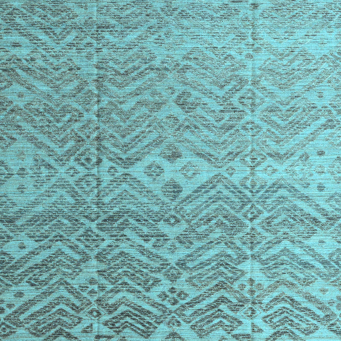 Abstract Light Blue Modern Rug, abs4424lblu