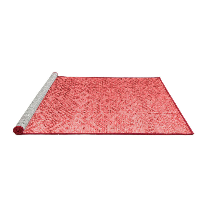 Modern Red Washable Rugs