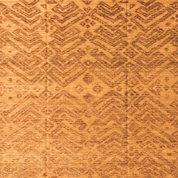 Abstract Orange Modern Rug, abs4424org