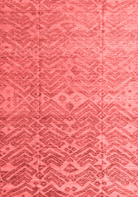 Abstract Red Modern Rug, abs4424red