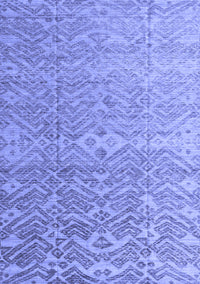 Abstract Blue Modern Rug, abs4424blu