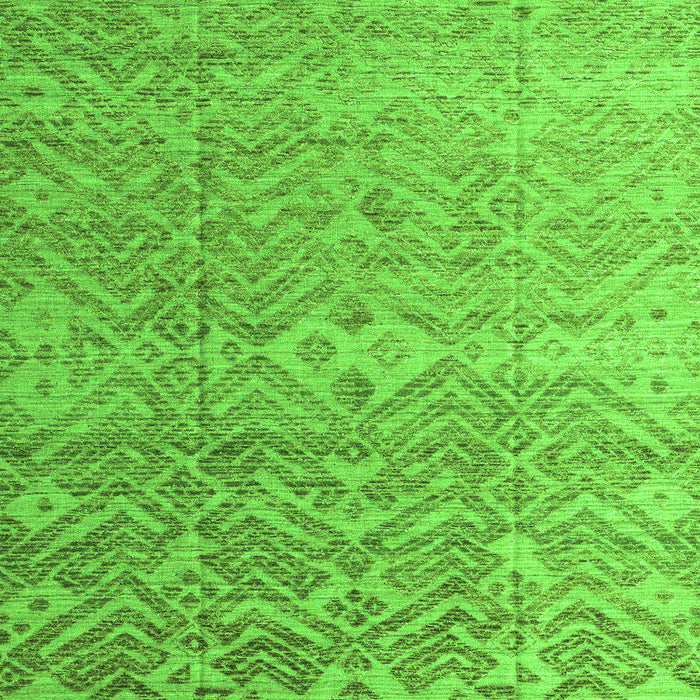 Abstract Green Modern Rug, abs4424grn