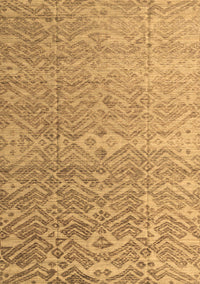 Abstract Brown Modern Rug, abs4424brn