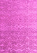 Machine Washable Abstract Pink Modern Rug, wshabs4424pnk