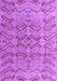 Machine Washable Abstract Purple Modern Area Rugs, wshabs4425pur