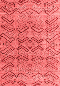 Abstract Red Modern Rug, abs4425red