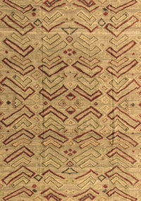 Abstract Brown Modern Rug, abs4425brn