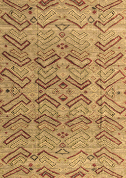 Abstract Brown Modern Rug, abs4425brn