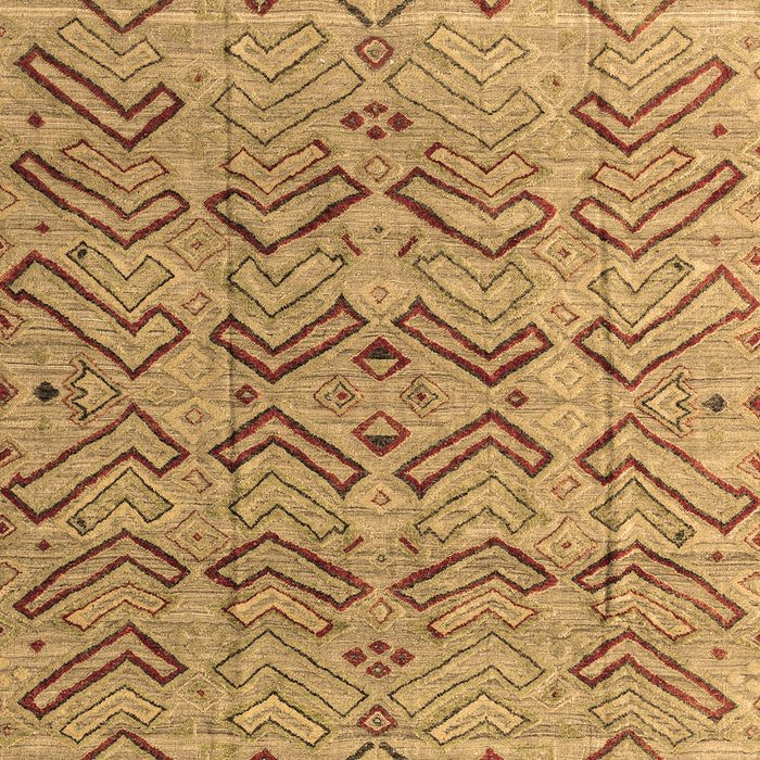 Abstract Brown Modern Rug, abs4425brn