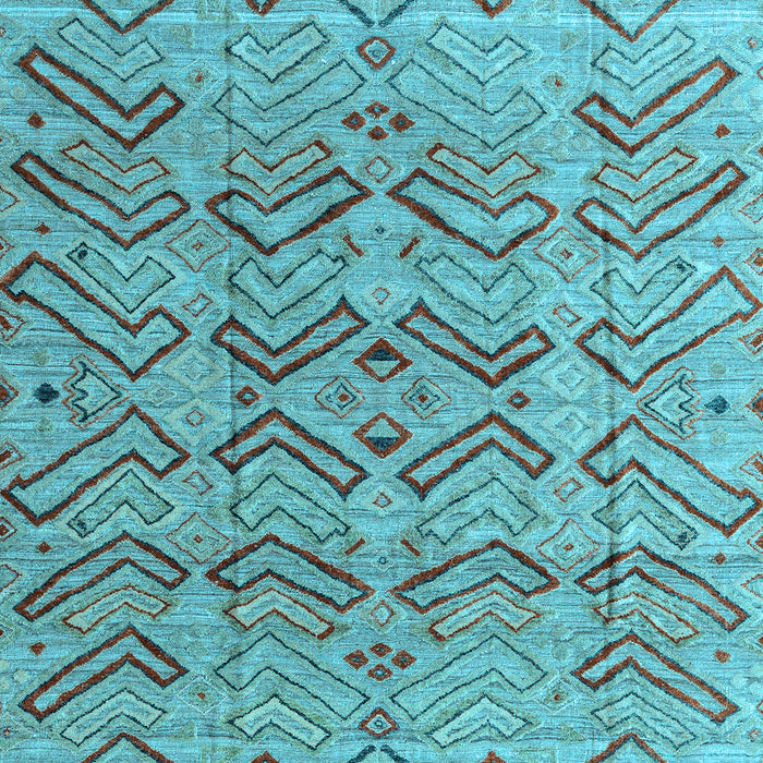 Machine Washable Abstract Light Blue Modern Rug, wshabs4425lblu