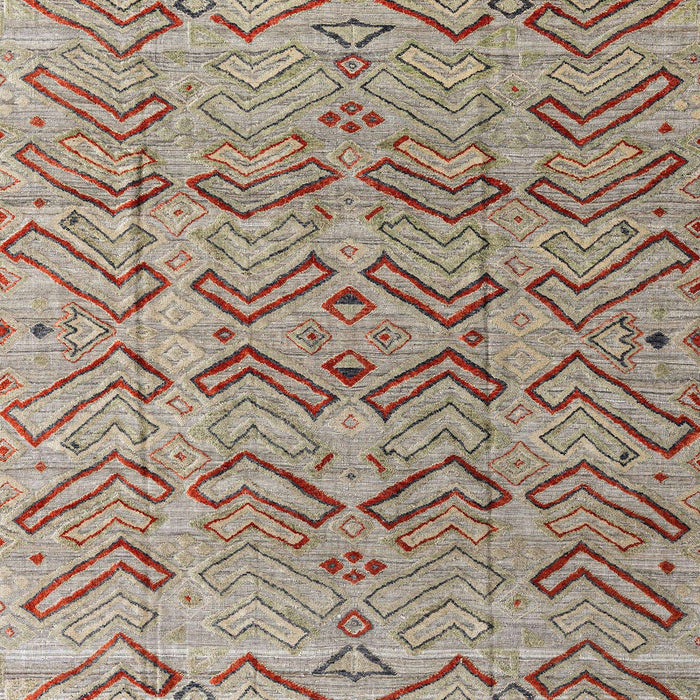 Machine Washable Abstract Dark Gold Brown Rug, wshabs4425