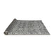 Sideview of Abstract Gray Modern Rug, abs4425gry