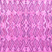 Square Abstract Pink Modern Rug, abs4426pnk