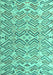 Abstract Turquoise Modern Rug, abs4426turq