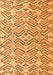 Abstract Orange Modern Rug, abs4426org