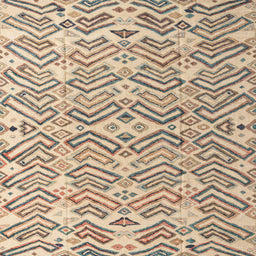 Square Abstract Dark Almond Brown Modern Rug, abs4426