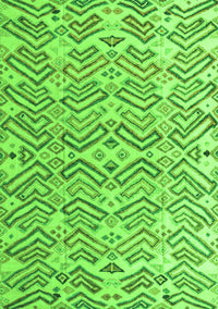 Abstract Green Modern Rug, abs4426grn