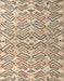 Machine Washable Abstract Dark Almond Brown Rug, wshabs4426