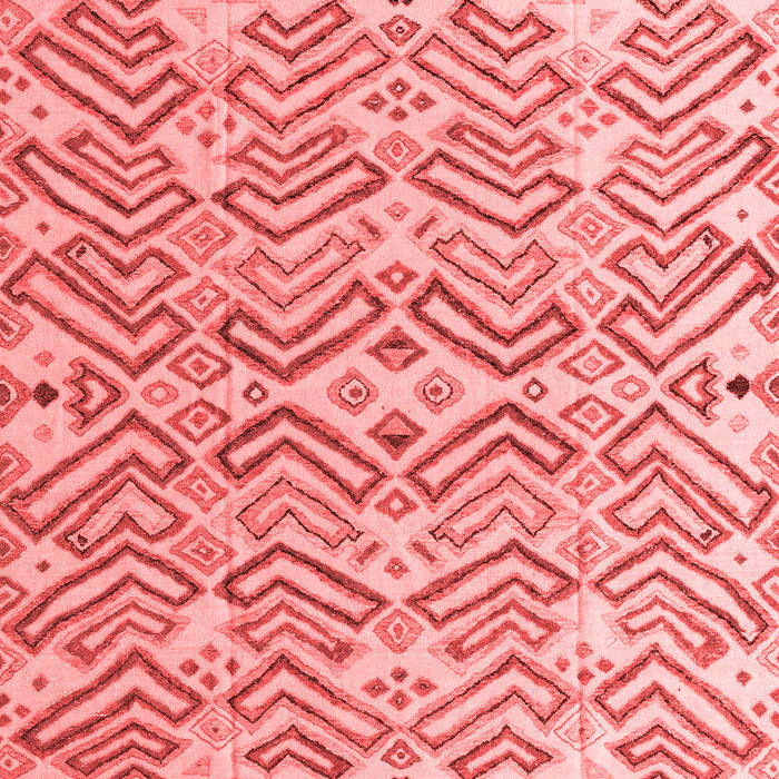 Abstract Red Modern Area Rugs