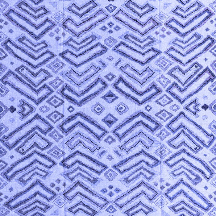 Abstract Blue Modern Rug, abs4426blu