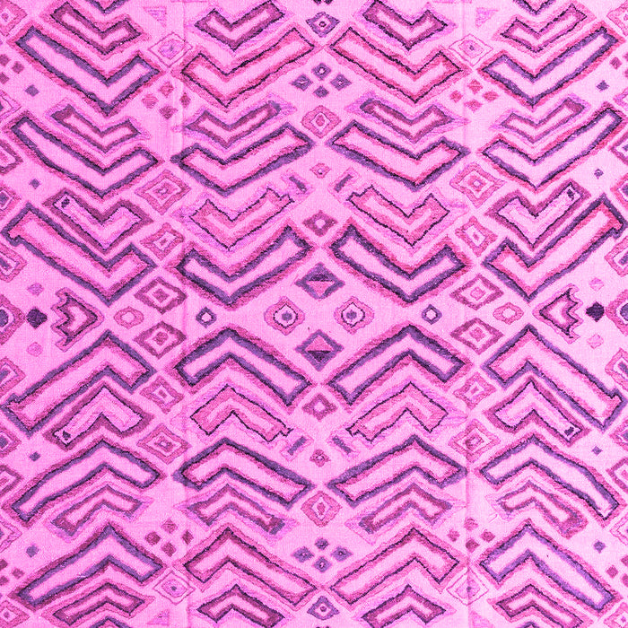 Machine Washable Abstract Pink Modern Rug, wshabs4426pnk