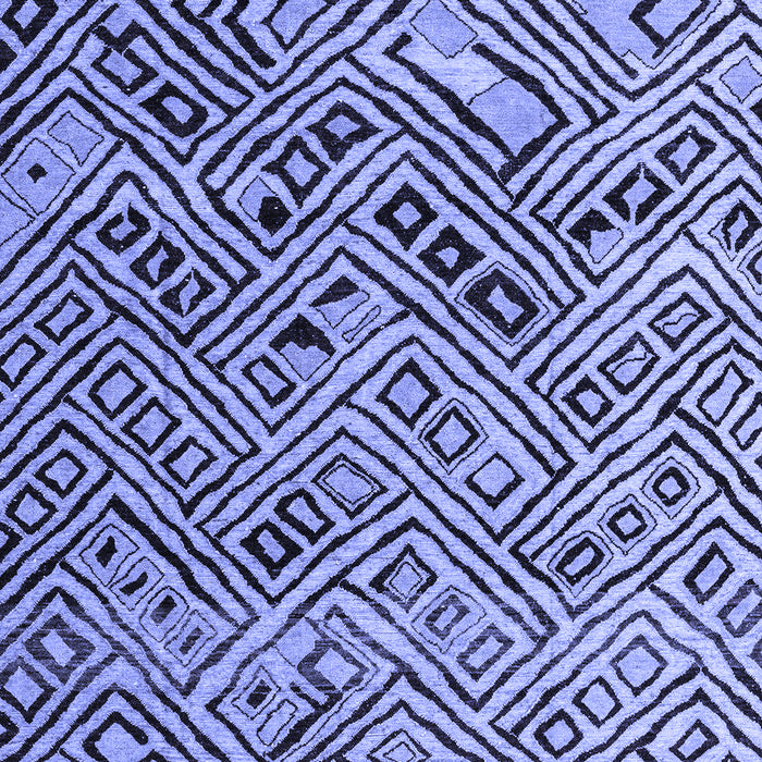 Machine Washable Abstract Blue Modern Rug, wshabs4427blu