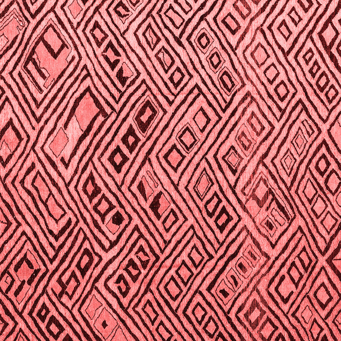Machine Washable Abstract Red Modern Rug, wshabs4427red