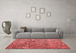 Modern Red Washable Rugs