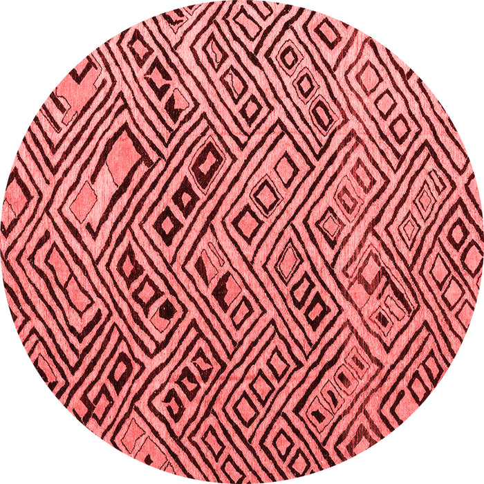 Machine Washable Abstract Red Modern Rug, wshabs4427red