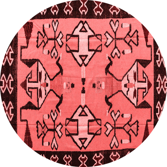 Machine Washable Abstract Red Modern Rug, wshabs4428red