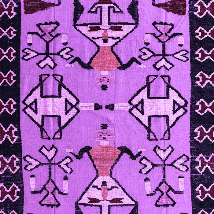 Machine Washable Abstract Purple Modern Area Rugs, wshabs4428pur