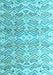 Machine Washable Abstract Light Blue Modern Rug, wshabs4429lblu