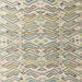 Square Abstract Khaki Green Modern Rug, abs4429