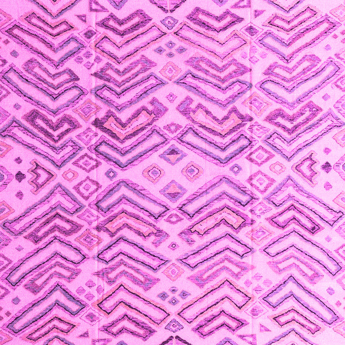 Machine Washable Abstract Pink Modern Rug, wshabs4429pnk