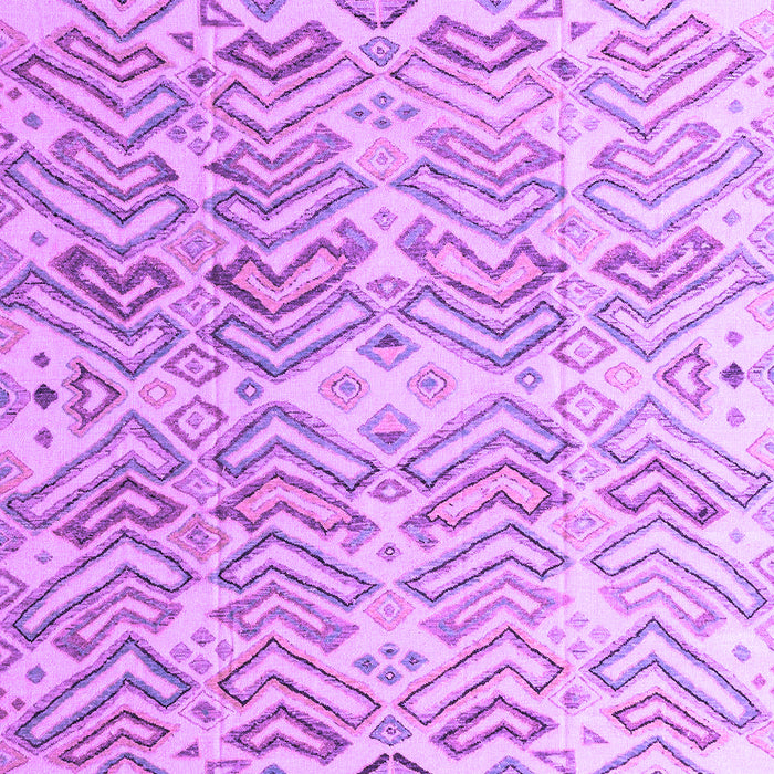 Machine Washable Abstract Purple Modern Area Rugs, wshabs4429pur