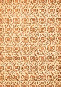 Abstract Orange Modern Rug, abs442org