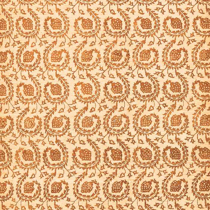 Abstract Orange Modern Rug, abs442org