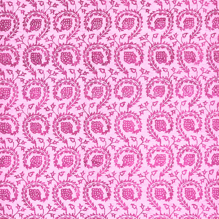 Machine Washable Abstract Pink Modern Rug, wshabs442pnk