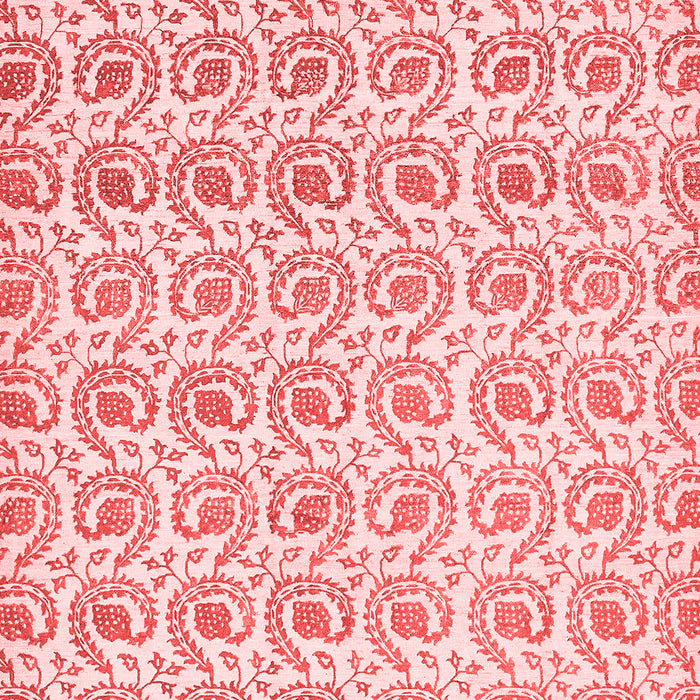 Machine Washable Abstract Red Modern Rug, wshabs442red