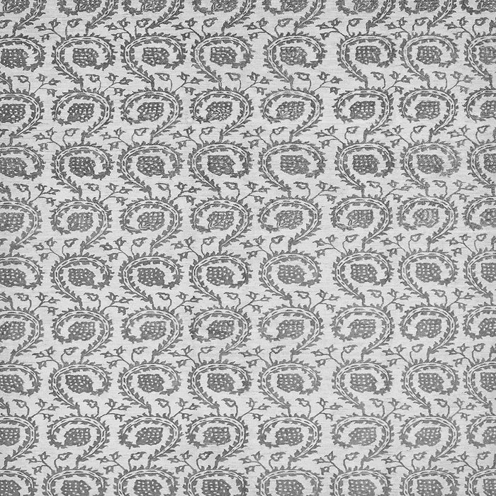 Square Machine Washable Abstract Gray Modern Rug, wshabs442gry