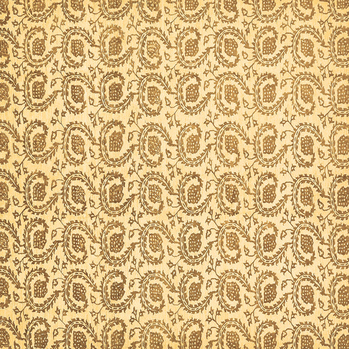 Square Abstract Brown Modern Rug, abs442brn