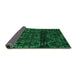 Sideview of Persian Green Bohemian Rug, abs4430grn