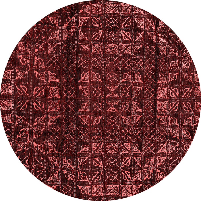 Machine Washable Persian Red Bohemian Rug, wshabs4430red