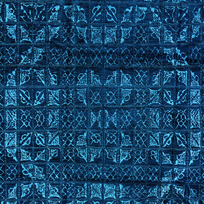 Machine Washable Persian Light Blue Bohemian Rug, wshabs4430lblu