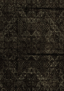 Abstract Brown Modern Rug, abs4431brn