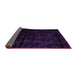 Sideview of Abstract Pink Modern Rug, abs4431pnk