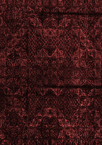 Abstract Red Modern Rug, abs4431red