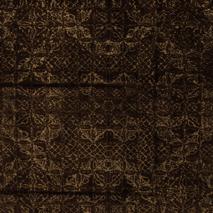 Square Machine Washable Abstract Orange Modern Area Rugs, wshabs4431org